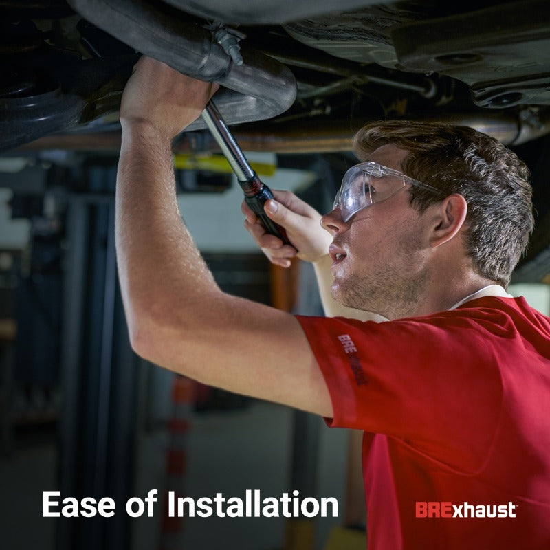 BRExhaust 18-24 Jeep Wrangler 3.6L Direct-Fit Replacement Exhaust System