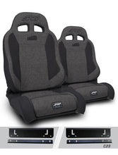 Load image into Gallery viewer, PRP 97-02 Jeep Wrangler TJ Enduro Elite Suspension Seat (Pair) - Trek Edition - Gray