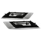 Spyder 17-18 Ford Fusion OEM Full LED Fog Lights w/Switch - Clear (FL-FFUS17-LED-C)