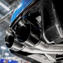 Load image into Gallery viewer, Stainless Works 22-25 Cadillac CT5-V Blackwing Axleback Exhaust - Black Chrome Tips