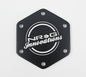 NRG Carbon Fiber w/ Red Texalium Fabrics Horn Delete Button Circular Logo Front/ Back