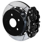 Wilwood 18-21 Jeep Wrangler Narrow Superlite 4R Rear Brake Kit Slotted 13.50in Rotor w/Lines - Black