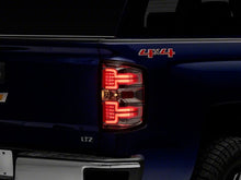 Load image into Gallery viewer, Raxiom 14-18 Chevrolet Silverado 1500 LED Tail Lights/Seq Turn Signals- Chrome- Clear Lens