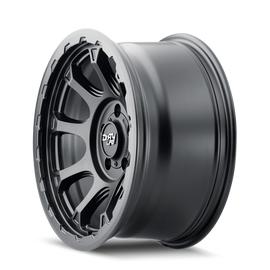 Dirty Life 9307 Drifter 17x8.5/5x127 BP/-6mm Offset/78.1mm Hub Matte Black Wheel - Beadlock