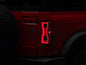 Raxiom 21-26 Ford Bronco Axial Series LED Tail Lights- Black Housing- Clear Lens