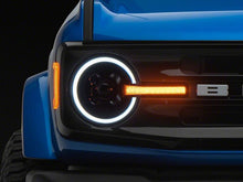 Load image into Gallery viewer, Raxiom 21-26 Ford Bronco LED Halo Headlights with White Backlight- Black Housing- Clear Lens