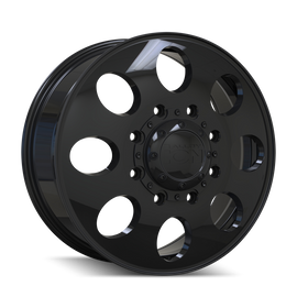 ION Type 167 20x8.25 / 8x165.1 BP / High Offset / 9.15in BS / 121.3mm Hub Gloss Black Wheel