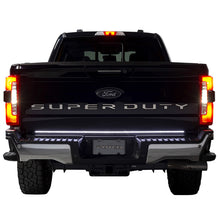 Load image into Gallery viewer, Putco 2024 Ford SuperDuty F-250 60In Direct Fit Red Blade Kit Tailgate Bars w/ LED Taillamps