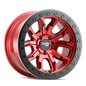 Dirty Life 9303 DT-1 17x9 / 5x127 BP / -38mm Offset / 78.1mm Hub Crimson Candy Red Wheel
