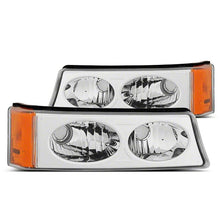 Load image into Gallery viewer, Raxiom 03-06 Chevrolet Silverado 1500 Axial Series Crystal Turn Signal/Parkng Lights- Chrome