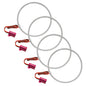 Oracle 05-10 Volkswagen Jetta LED Headlight Halo Kit - Red