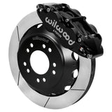 Wilwood Ford Mustang II Ford Narrow Superlite 6 Front Brake Kit w/ 12.88in Slotted Rotor - Black
