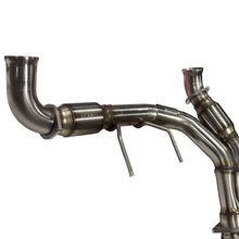 Load image into Gallery viewer, Kooks 21-26 Ford F150 5.0L 3in ULTRA GREEN Catted SS Y-Pipe (To OEM Conn.) Kooks HDR Required