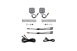 Diode Dyamics Rock Light  - Red/White -  M8 Add-On 2-Pack