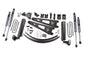 Zone Offroad 11-14 Ford F250/F350 Super Duty 4WD Diesel 6In Lift Kit w/ Radius Arms