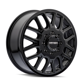 Mayhem 8107D Cogent Dually 20x8.25 / 8x165.1 BP / 115mm Offset / 121.3mm Hub Gloss Black Wheel