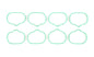 Cometic 11-14 Ford Mustang 5.0L / 15-18 Ford Mustang 5.2L Intake Manifold Gasket Set