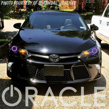 Load image into Gallery viewer, Oracle 12-15 Toyota Camry LED Headlight Halo Kit - UV/Purple