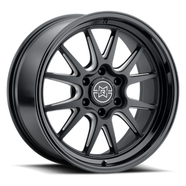 Method Raised MR802 22x10 / 6x135 BP / -18mm Offset / 87mm Bore - Double Black Milled Wheel