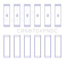 Load image into Gallery viewer, King Engine Bearings Nissan VR38DETT pMaxKote Performance Con Rod w/ Dowel Hole Bearing Set