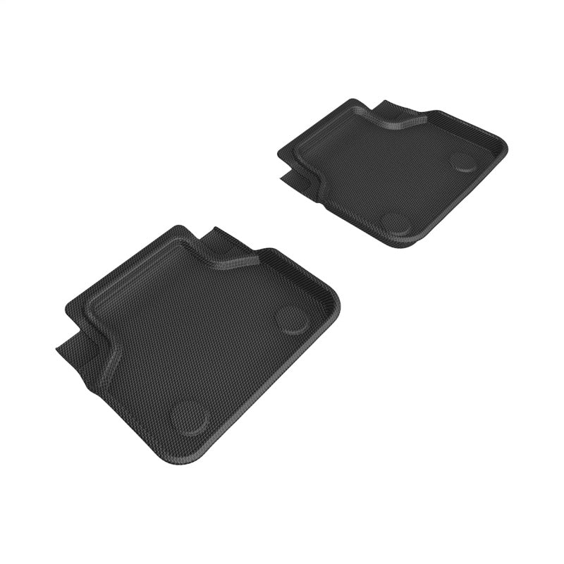 3D MAXpider 20-22 BMW 2 Series Gran Coupe 1st & 2nd Row Floor Mats - Black