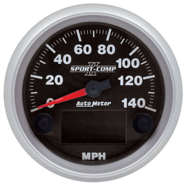 Autometer Sport-Comp II 3-3/8in 140MPH SPN 84 Speedometer