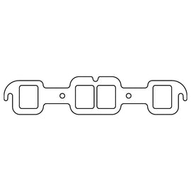 Cometic Oldsmobile 400/425/455 .094in HTG Exhaust Gasket Set - 1.920in x 1.550in Rectangular Ports