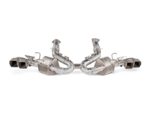 Load image into Gallery viewer, Akrapovic 2020 Chevrolet Corvette Stingray (C8) OPF/GPF Slip-On Line (Titanium) w/ Titanium Tips