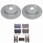 Power Stop 2024 Subaru WRX Rear Z23 Coated Brake Kit
