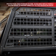 Load image into Gallery viewer, Gen-Y 17+ Ford F250/ F350 Defender 2 Outer Louver Panel for Headache Rack - Black