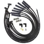Moroso GM BBC 366-454 HEI-Style w/o Coil In Cap Ultra 40 8.5mm Multi-Angle Spark Plug Wire Set - Blk