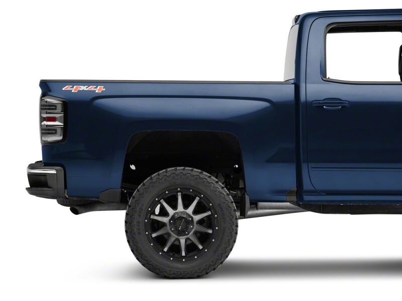 Raxiom 14-18 Chevrolet Silverado 1500 LED TailLights/SeqTurn Signals- Chrome- Smoked Lens