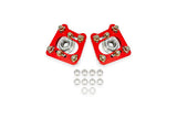 BMR 94-04 Ford Mustang Steel Caster Camber Plates - Red