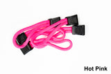 Fishbone Offroad Paracord Zipper Pulls 5 Pcs Hot Pink