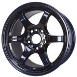 Gram Lights 57DR 15x8.0 +35 5x114.3 Dark Blue Wheel
