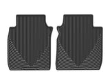 WeatherTech 2015+ Honda Fit Rear Rubber Mats - Black