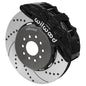 Wilwood Ford Mustang II Ford SX6R Front Brake Kit w/ 15.00in Drilled & Slotted Rotor - Black