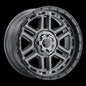 Weld Off-Road Crux 20x10in / 6x135 BP / ET +13 / 106.1mm Bore - Satin Gunmetal / Satin Black Wheel