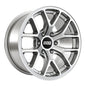 BBS TS-P 18x9in - 6x135 - 87.1 CB - ET0 - Satin Silver Wheel