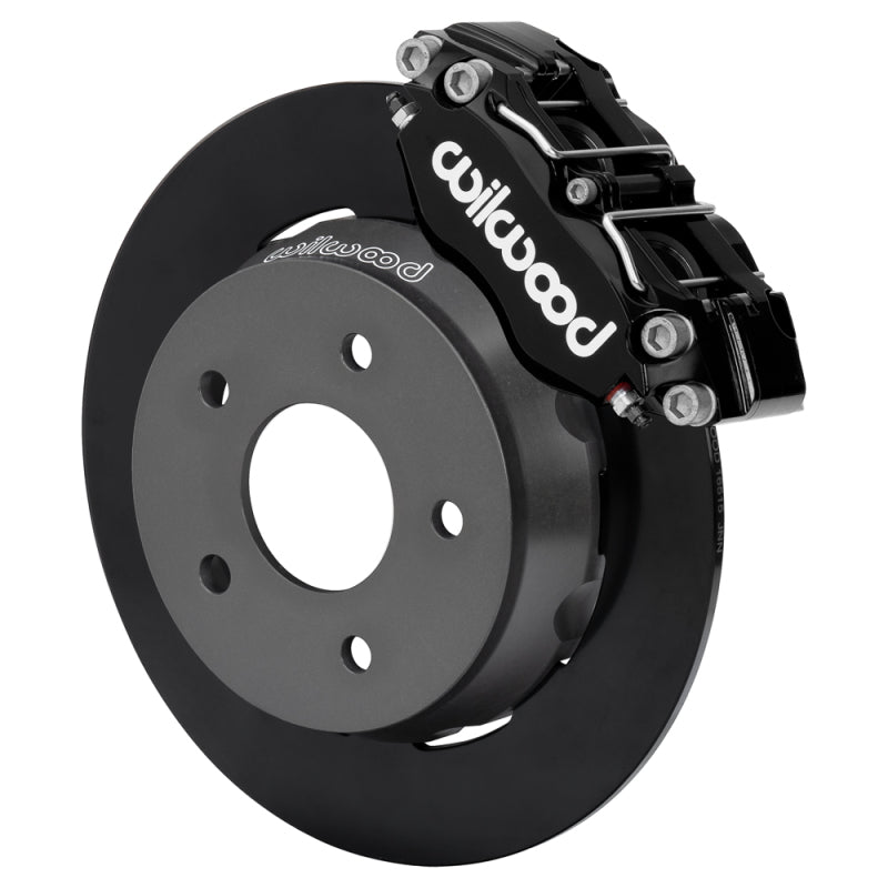 Wilwood 22-24 Polaris RZR Turbo/ Pro R 5-Lug Front Big Brake Kit - Black Powder Coat