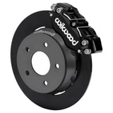 Wilwood 22-24 Polaris RZR Turbo/ Pro R 5-Lug Front Big Brake Kit - Black Powder Coat