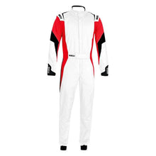Load image into Gallery viewer, Sparco Suit Competition (Boot Cuff) 62 White/Red