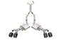 Corsa 22-25 Cadillac CT4 V Blackwing 3in Dual Mode Active Cat-Back 4.5in CF Polished Dual Rear Tip