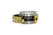 Load image into Gallery viewer, GReddy 3.0 Inch Gold Anodized Aluminum Boost Tube Clamp Set