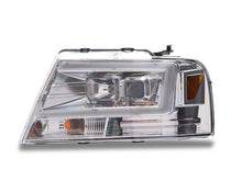 Load image into Gallery viewer, Raxiom 04-08 Ford F-150 Axial Series Projector Headlights- Chrome Housing- Clear Lens