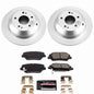 Power Stop 2019 Hyundai Santa Fe XL Rear Z23 Coated Brake Kit