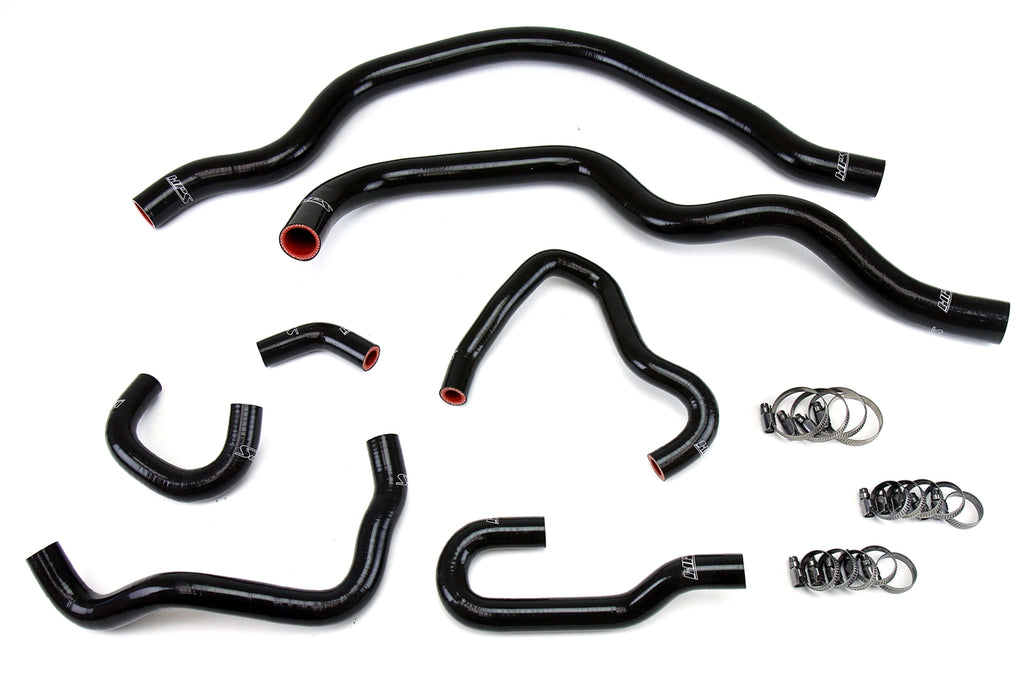 HPS Performance Silicone Hose Kit - Radiator and Heater Hose 57-1489-BLK