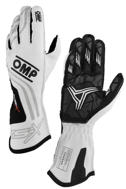 OMP KS-X GLOVES FIA 8877-2022 BLACK SIZE 005 (KIDS)