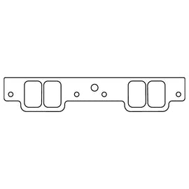 Cometic Chevy Gen-1 Small Block V8 .039in Fiber Intake Manifold Gasket Set - Brodix GB 2000 Heads