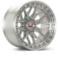 Vossen LCX-02 24x12 - 8x170 - ET44 - Ultra Deep - 125.1 - Brushed Gloss Clear Wheel